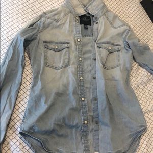 American Eagle “Jean” Button Up
